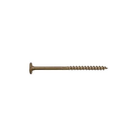 Simpson Strong-Tie Simpson Strong-Tie 5000160 Strong-Drive No. 5 x 6 in. Star Low Profile Head Double-Barrier Coating Stainless Steel Screws; Tan - Pack of 50 5000160